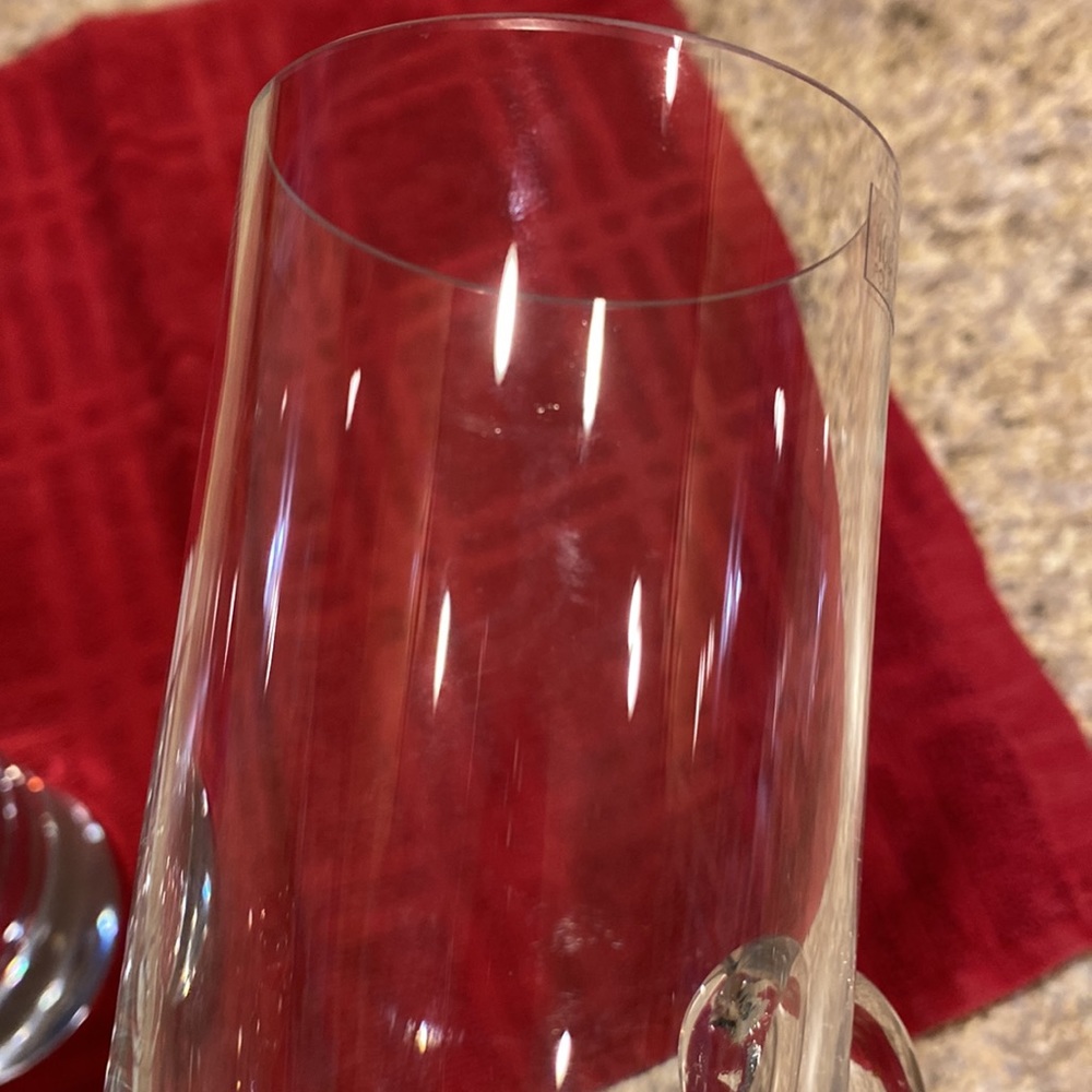 NWT 2 Krosno Poland Crystal Handled Glasses - Picture 15 of 17